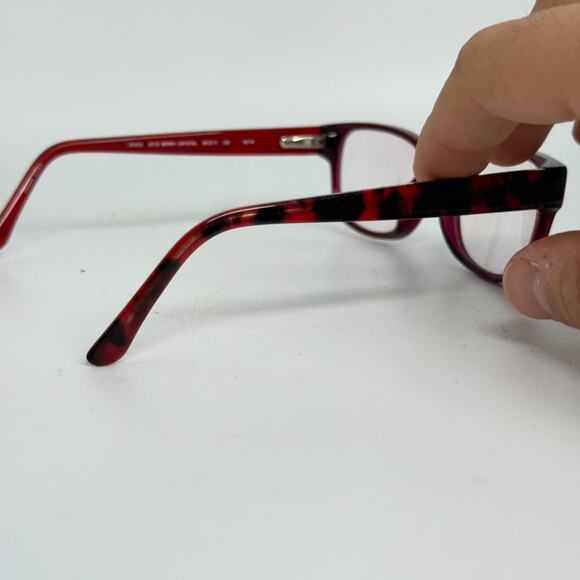 Lenton & Rusby LR5002 512 Red Dark Pink Eyeglasses Frames 50-17 130 H20027 - Picture 4 of 7
